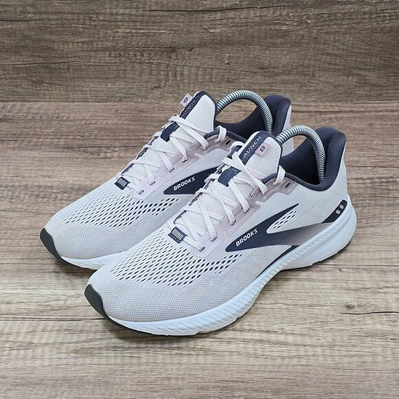 Brooks Launch 8 Women's Size 9.5B Pink Gray Running Shoes (1203451B653) - Picture 7 of 9